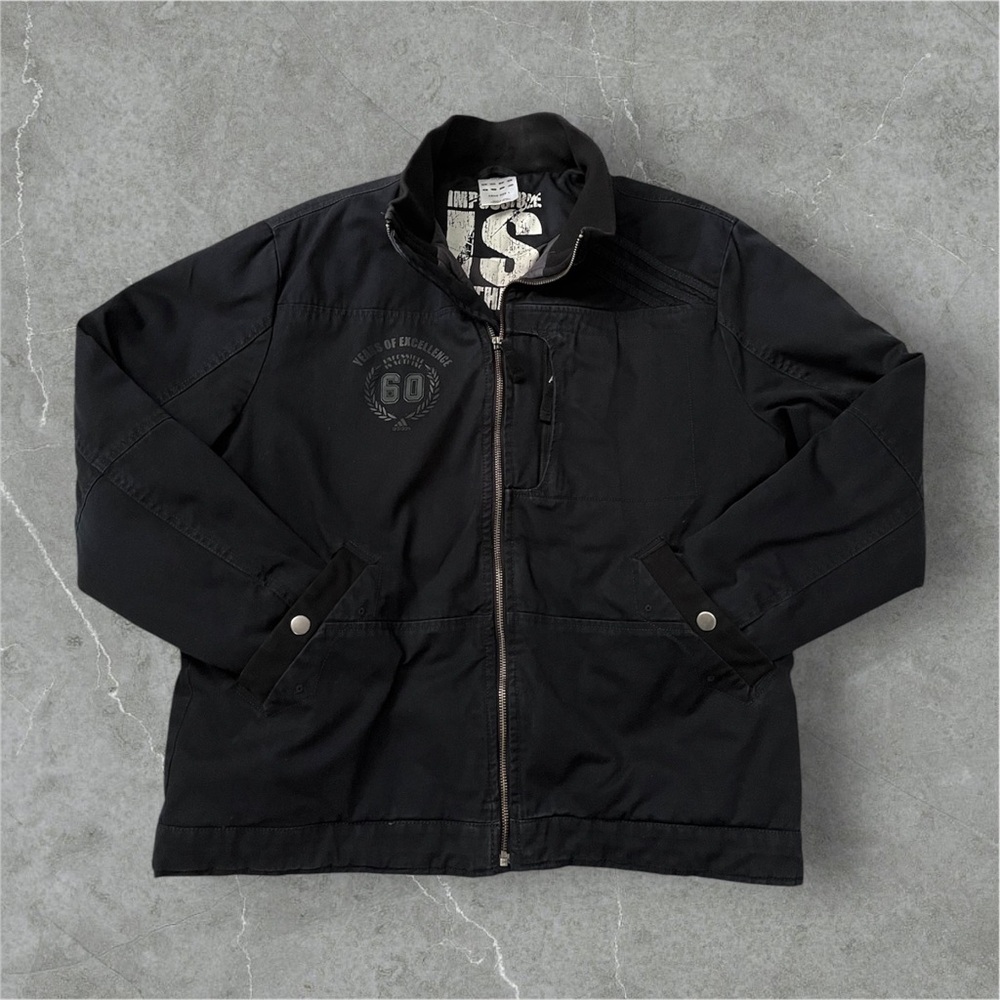 Adidas Black Bomber Jacket